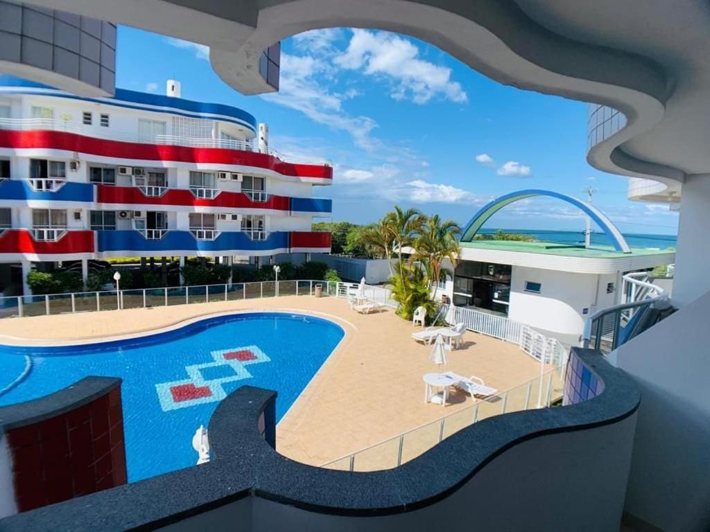 Maravilhoso Apto Com Vista Mar E Piscina-Hb03F Florianópolis Zewnętrze zdjęcie