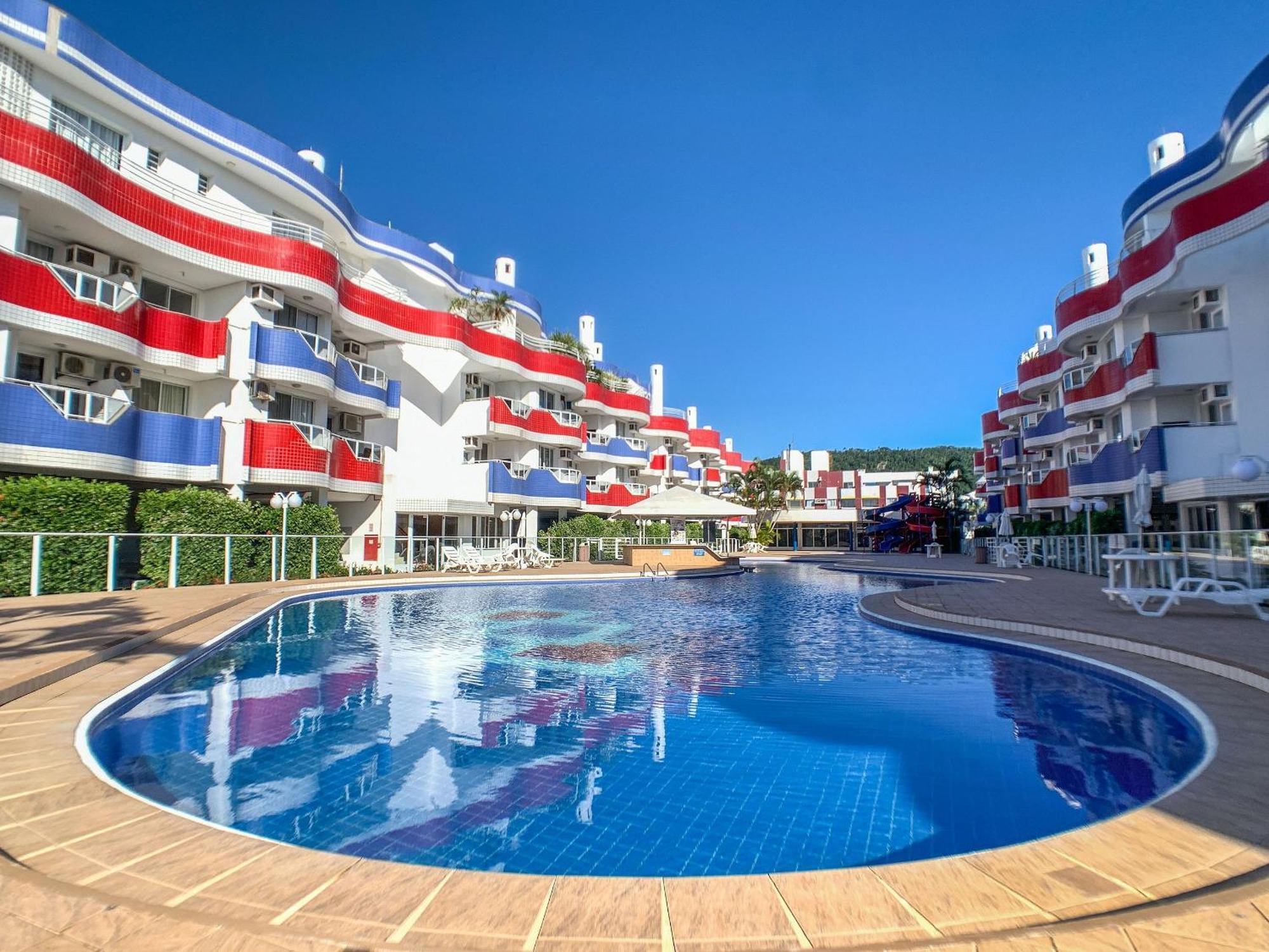 Maravilhoso Apto Com Vista Mar E Piscina-Hb03F Florianópolis Zewnętrze zdjęcie